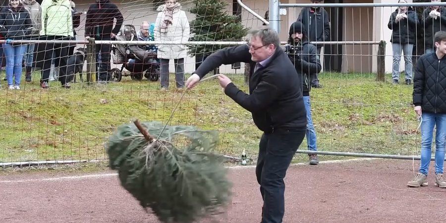 метание елок