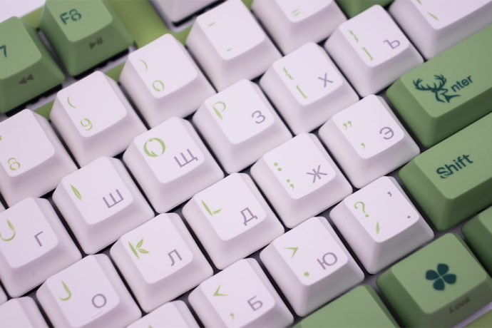 лес